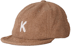 キャメル色の帽子の画像